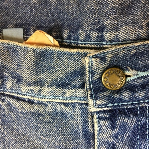 Vintage Fubu Jeans 38 Men Y2K 90s Hip Hop Embroidered Logo Baggy Carpenter Loose - Picture 5 of 15